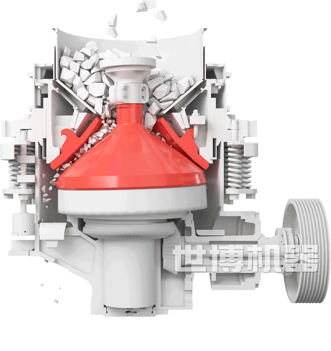 复合式圆锥破碎机工作原理